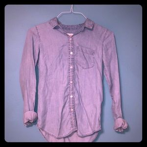 SO “perfect shirt” relaxed long sleeve